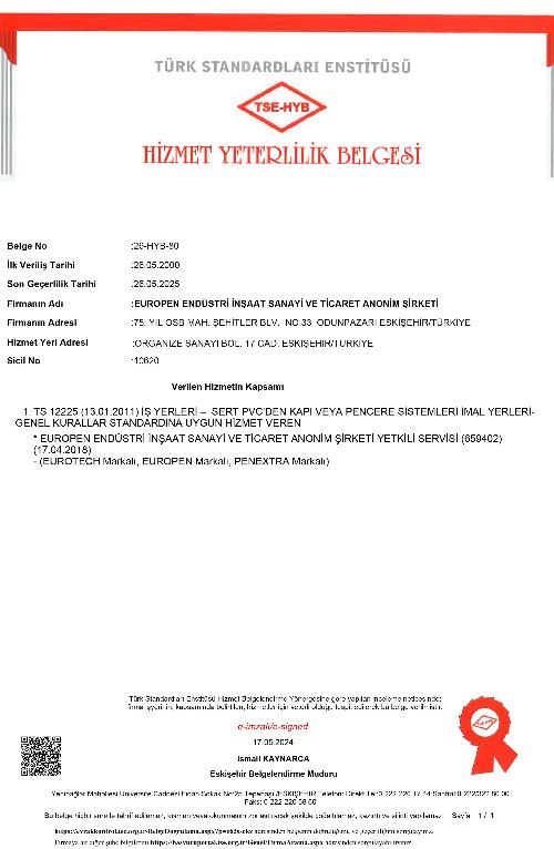Service-Qualifikationszertifikat